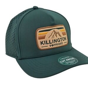 NEW Killington Vermont Trucker Mesh Snapback Hat Cap Dark Green Legacy Brand